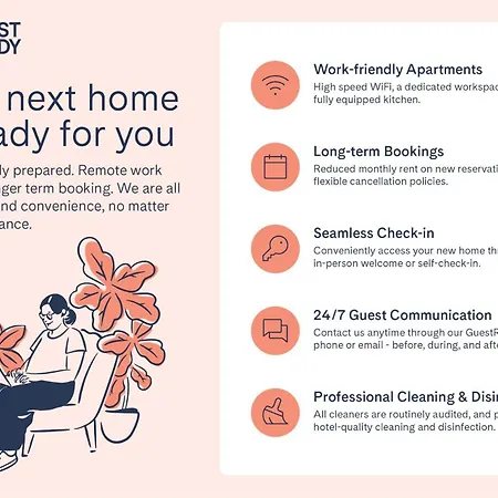 Guestready - Steps From • Champagne Pool Apartment
